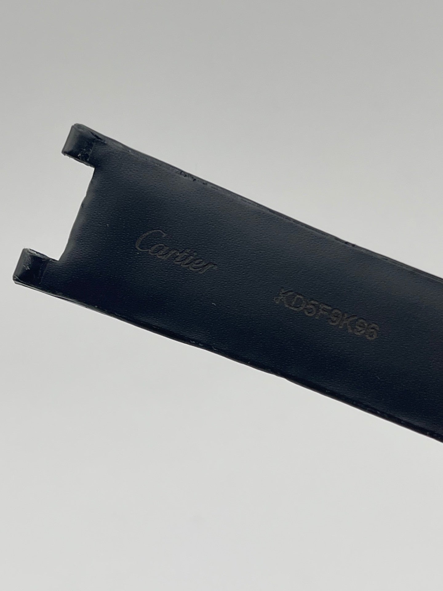 Cartier Rêves de Panthères cinturino alligatore nero black KD5F9K96 20/18mm