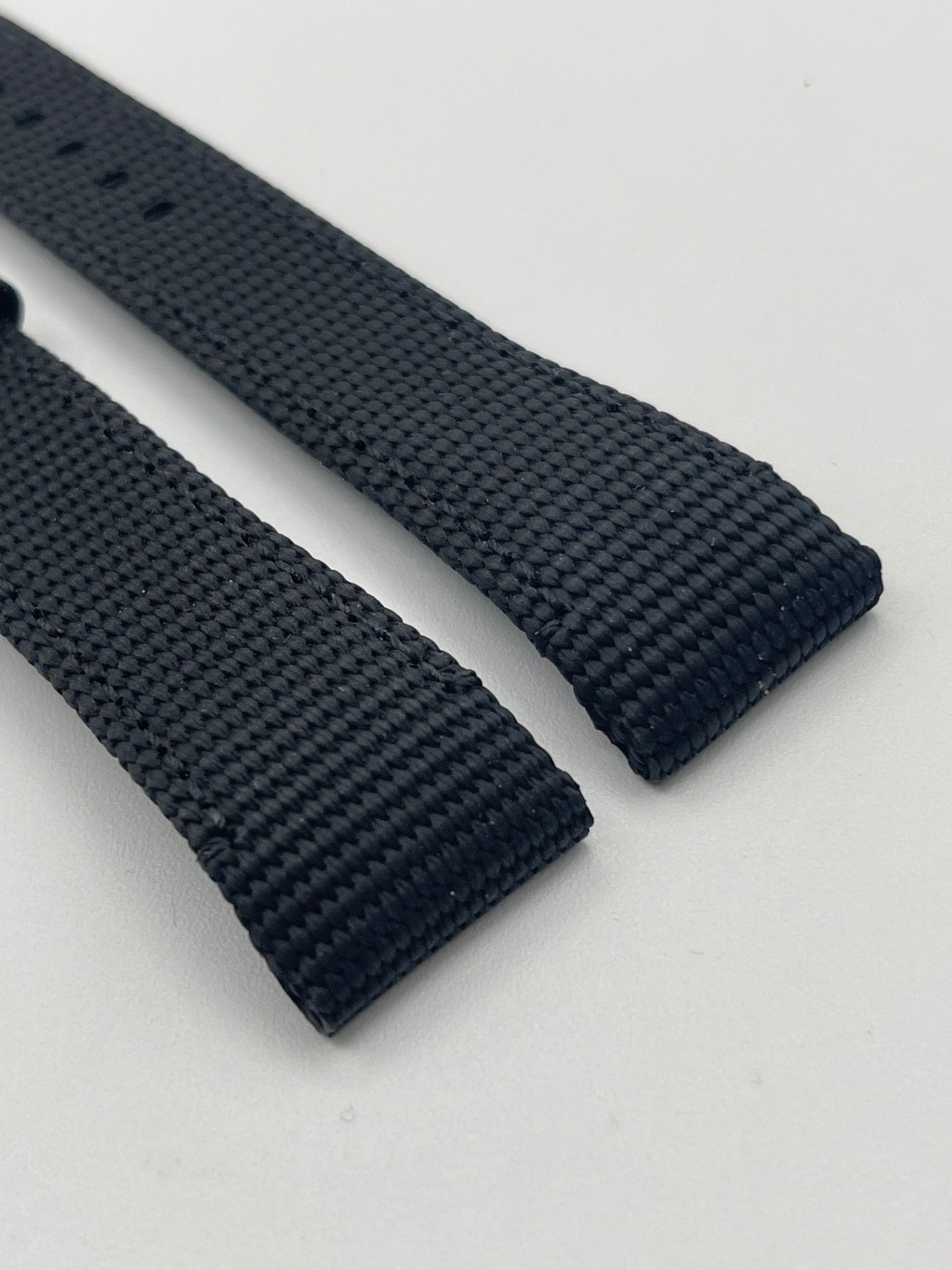 Audemars Piguet Code 11.59 cinturino watch strap tessuto fabric nero 22/18mm