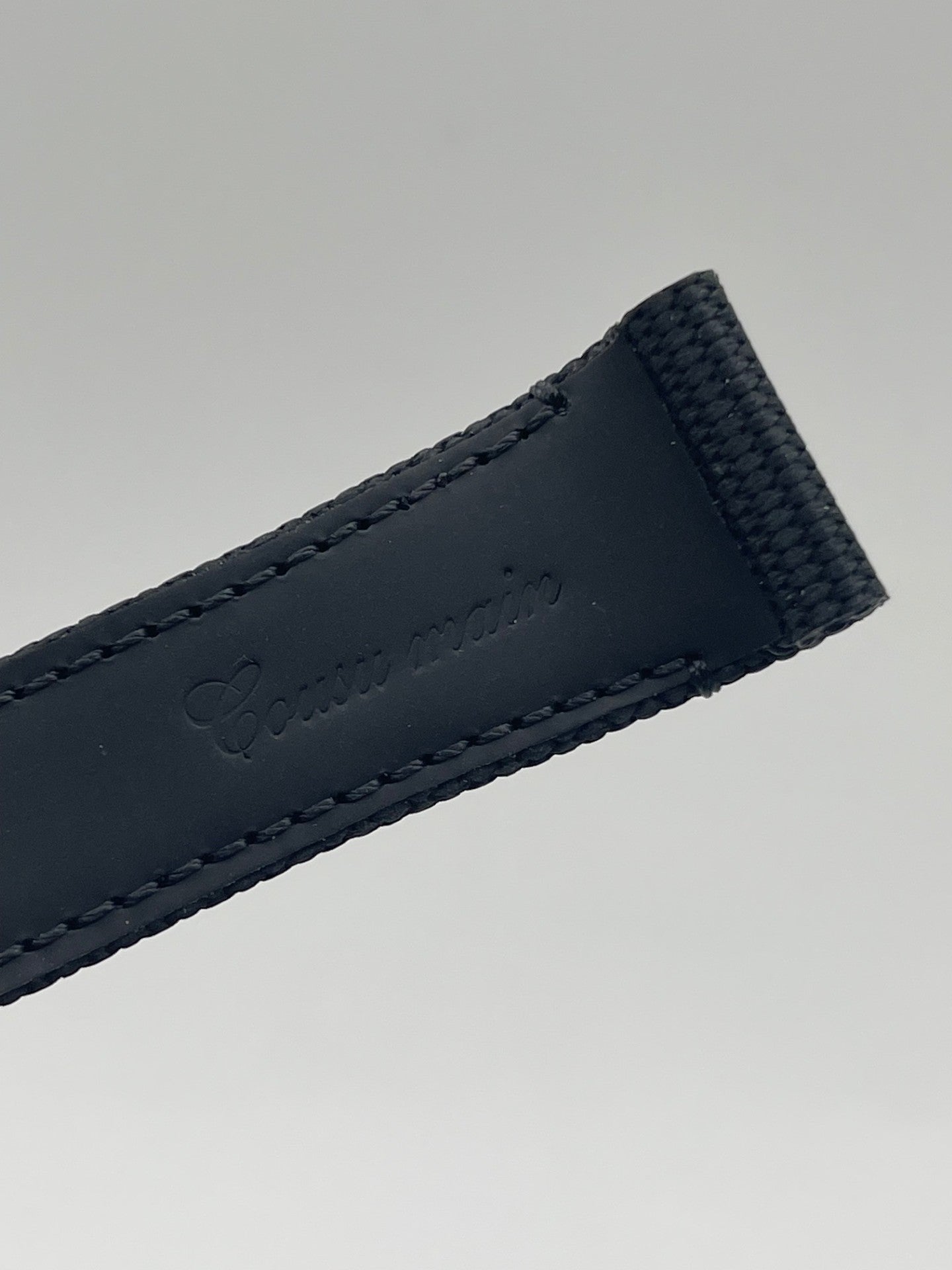 Audemars Piguet Code 11.59 cinturino watch strap tessuto fabric nero 22/18mm