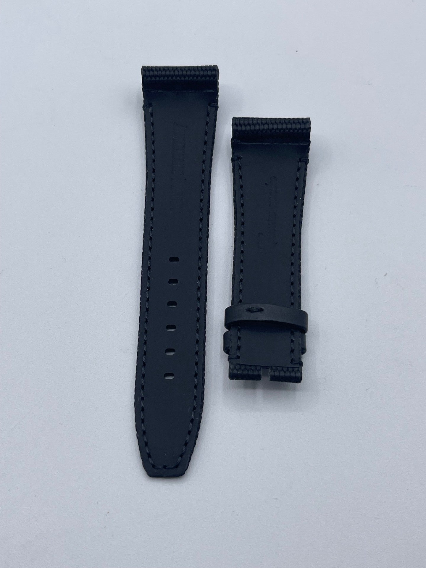 Audemars Piguet Code 11.59 cinturino watch strap tessuto fabric nero 22/18mm