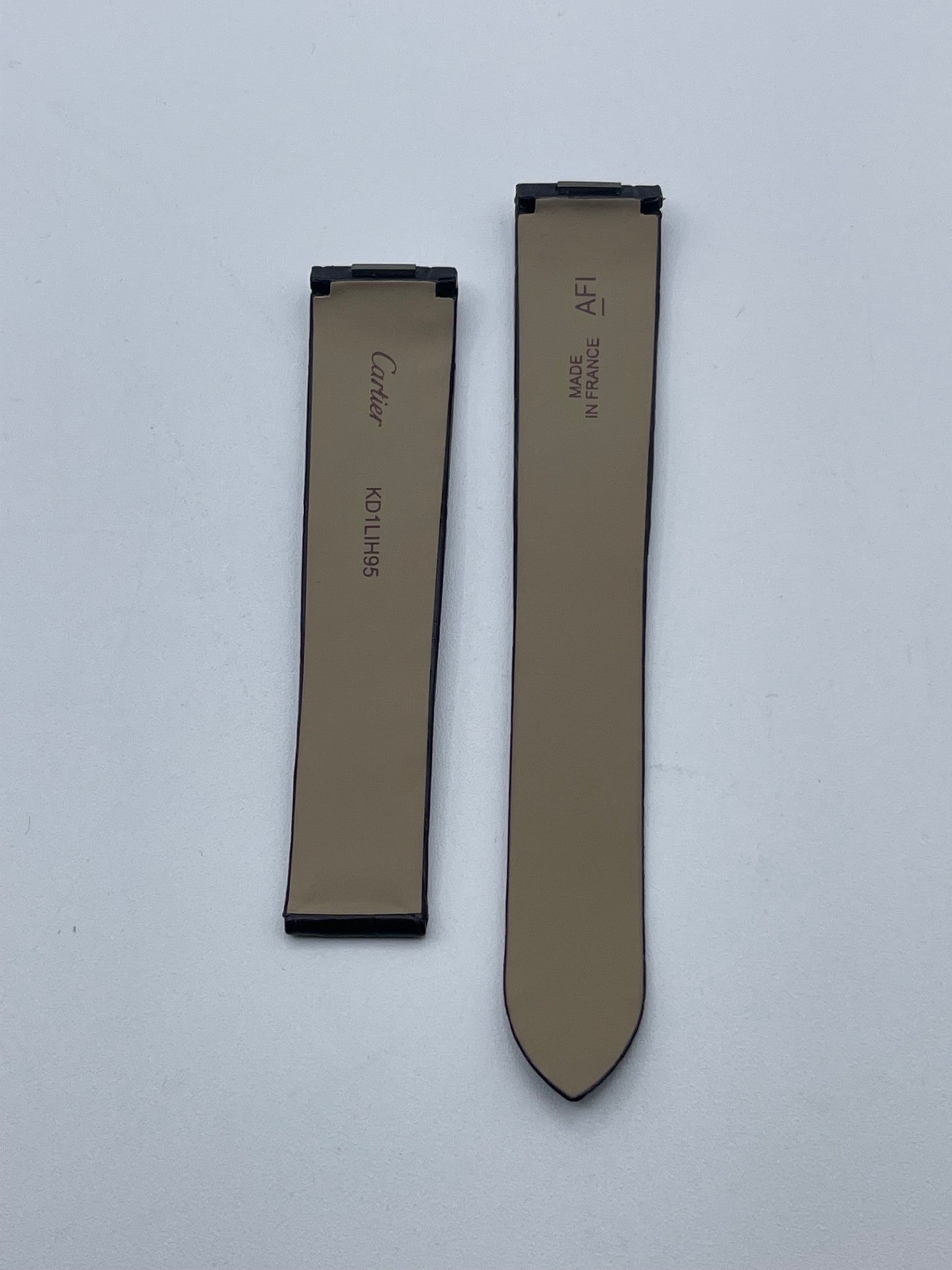 Cartier Santos Dumont cinturino alligatore marrone brown KD1LIH95 18,5/16mm