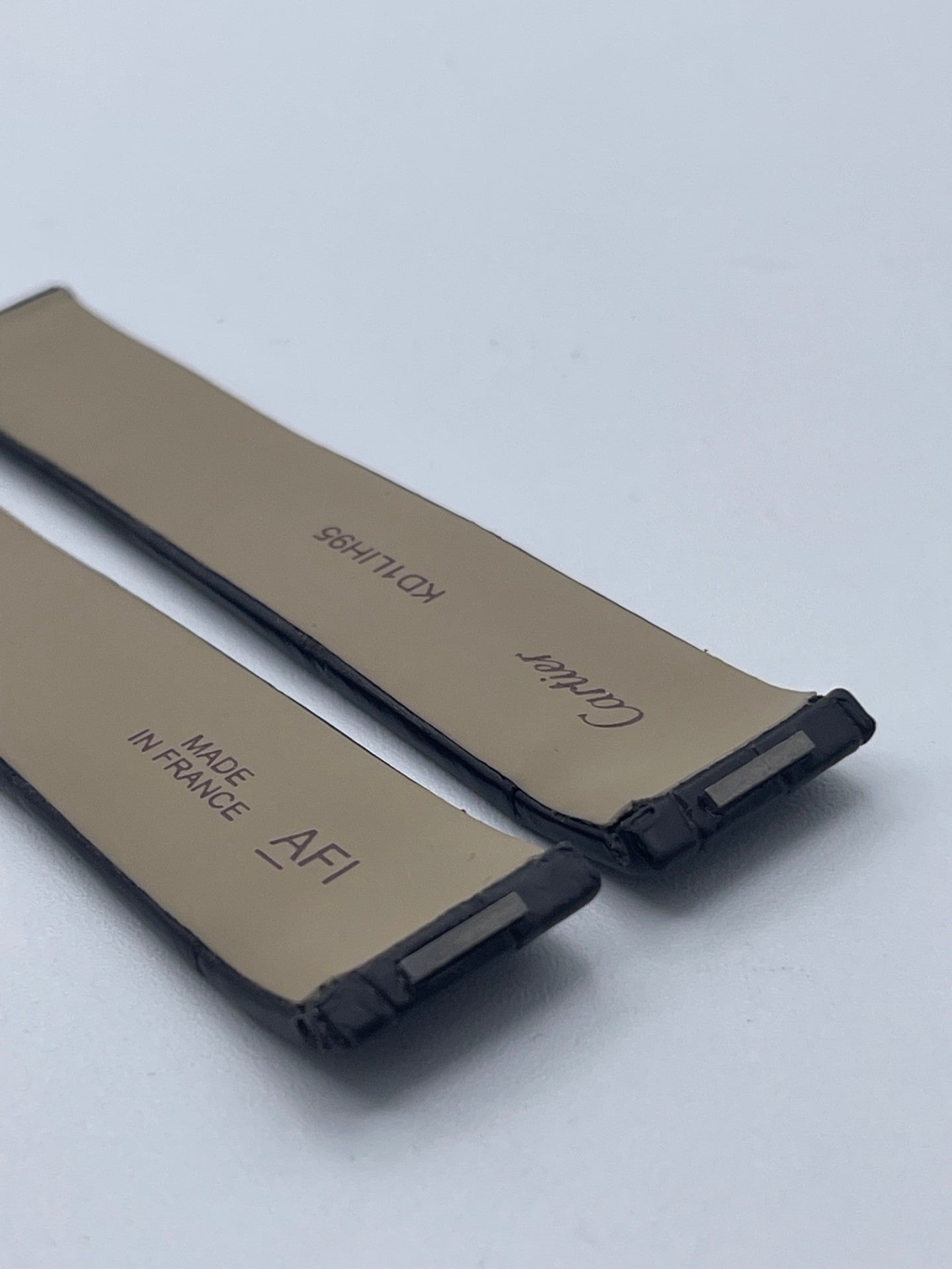 Cartier Santos Dumont cinturino alligatore marrone brown KD1LIH95 18,5/16mm